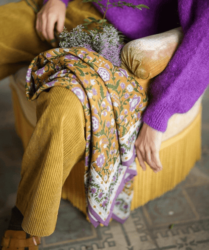 Grand foulard femme – Hope Safran - Lili Margaret