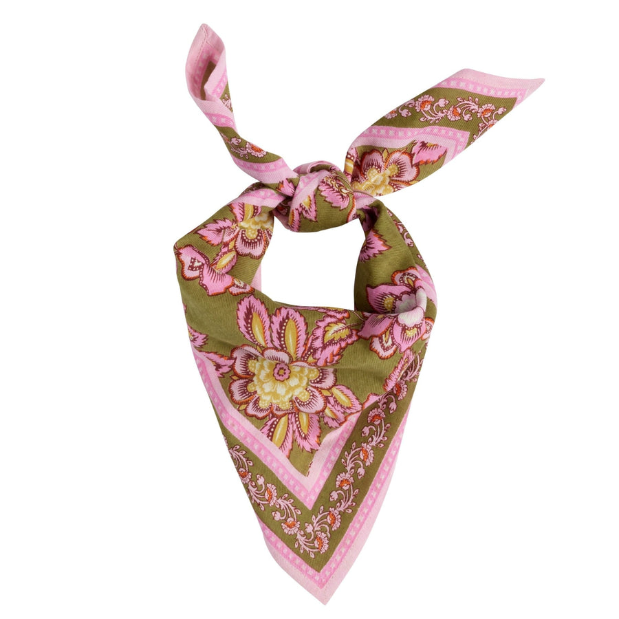 Grand foulard Jakarta Olive