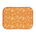 Grand plateau en métal émaillé arushi pumpkin - bonheur du jour