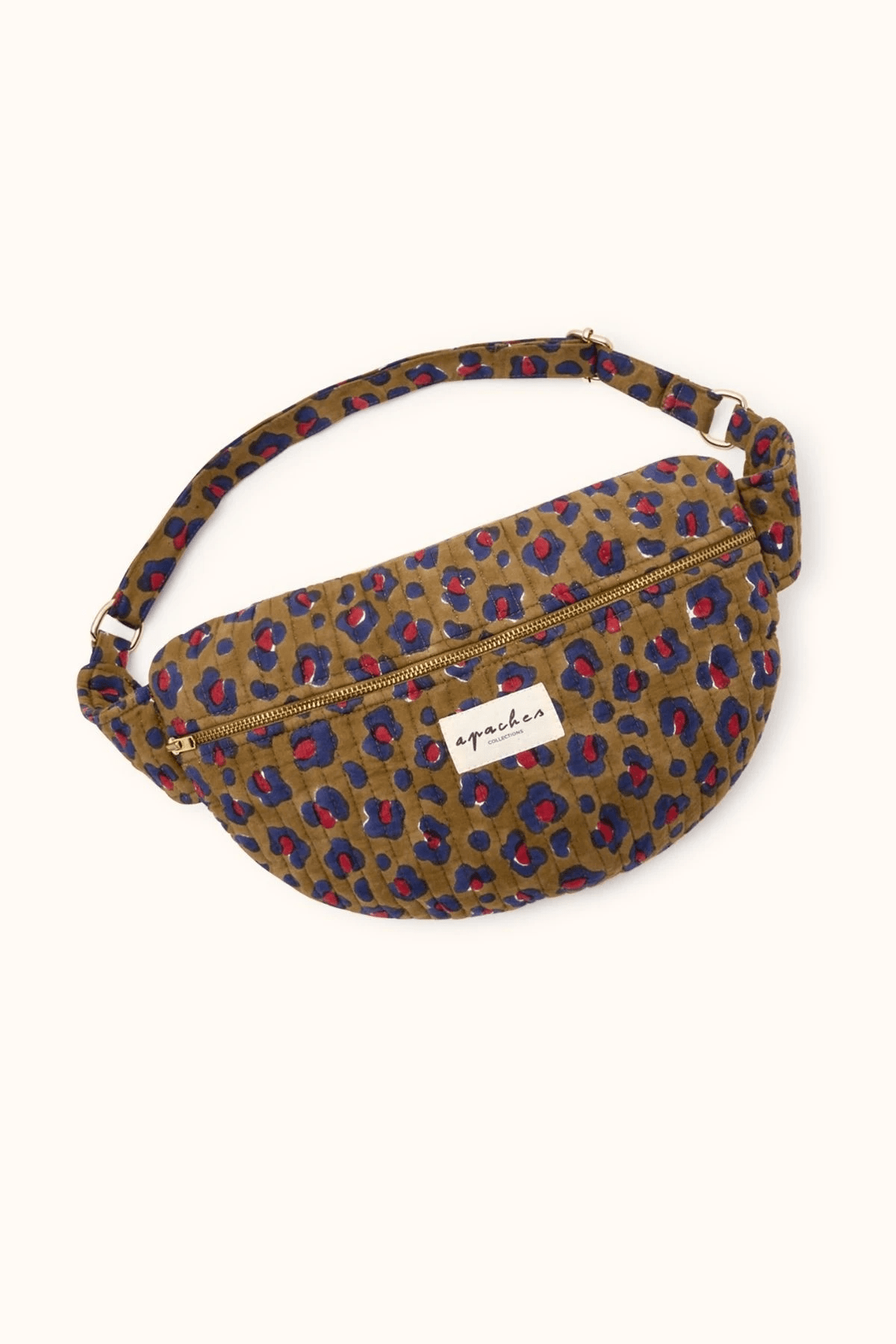Grand sac banane Keli Léopard Fire - Apaches collections