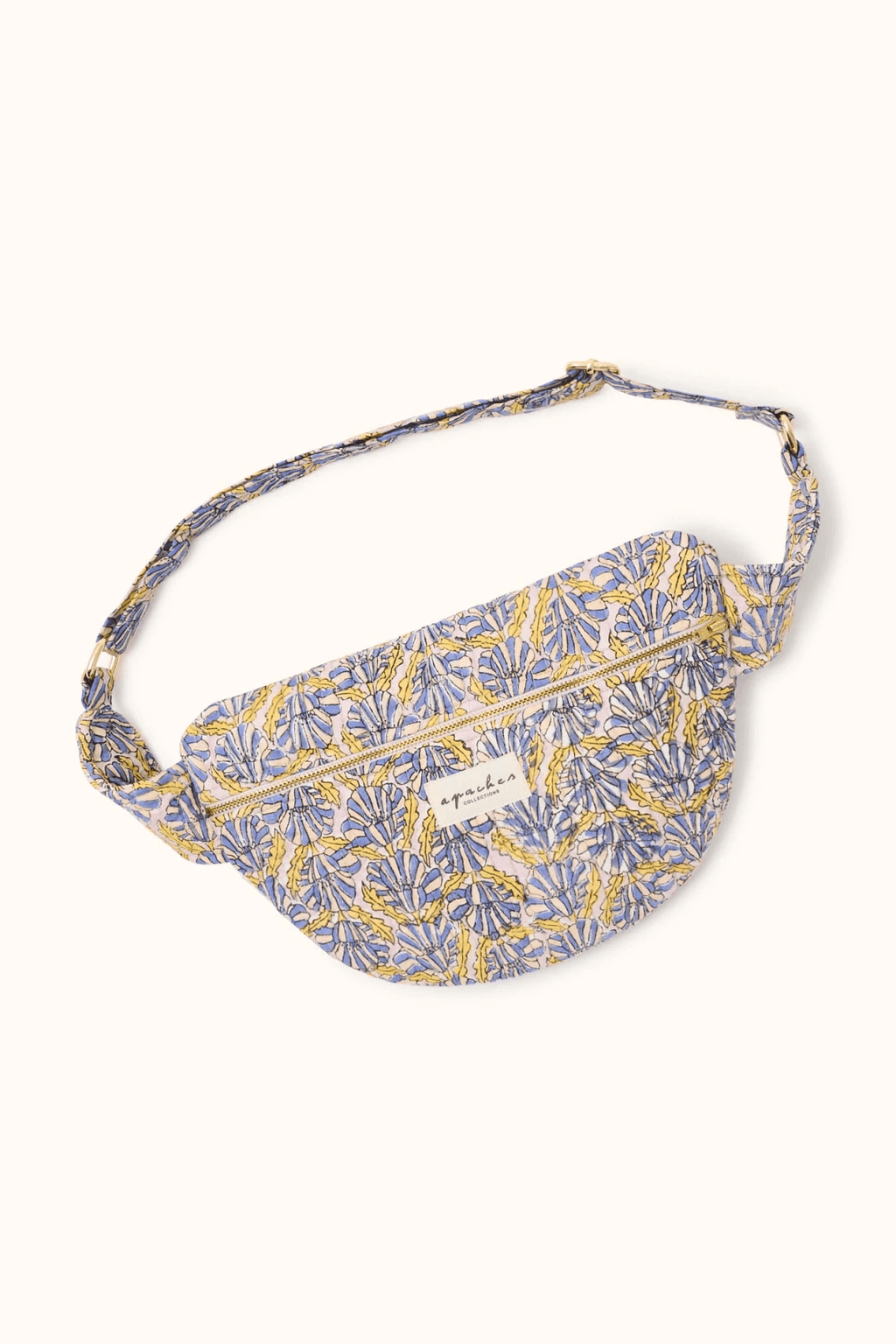 Grand sac banane Keli Molly Lilas - Apaches collections