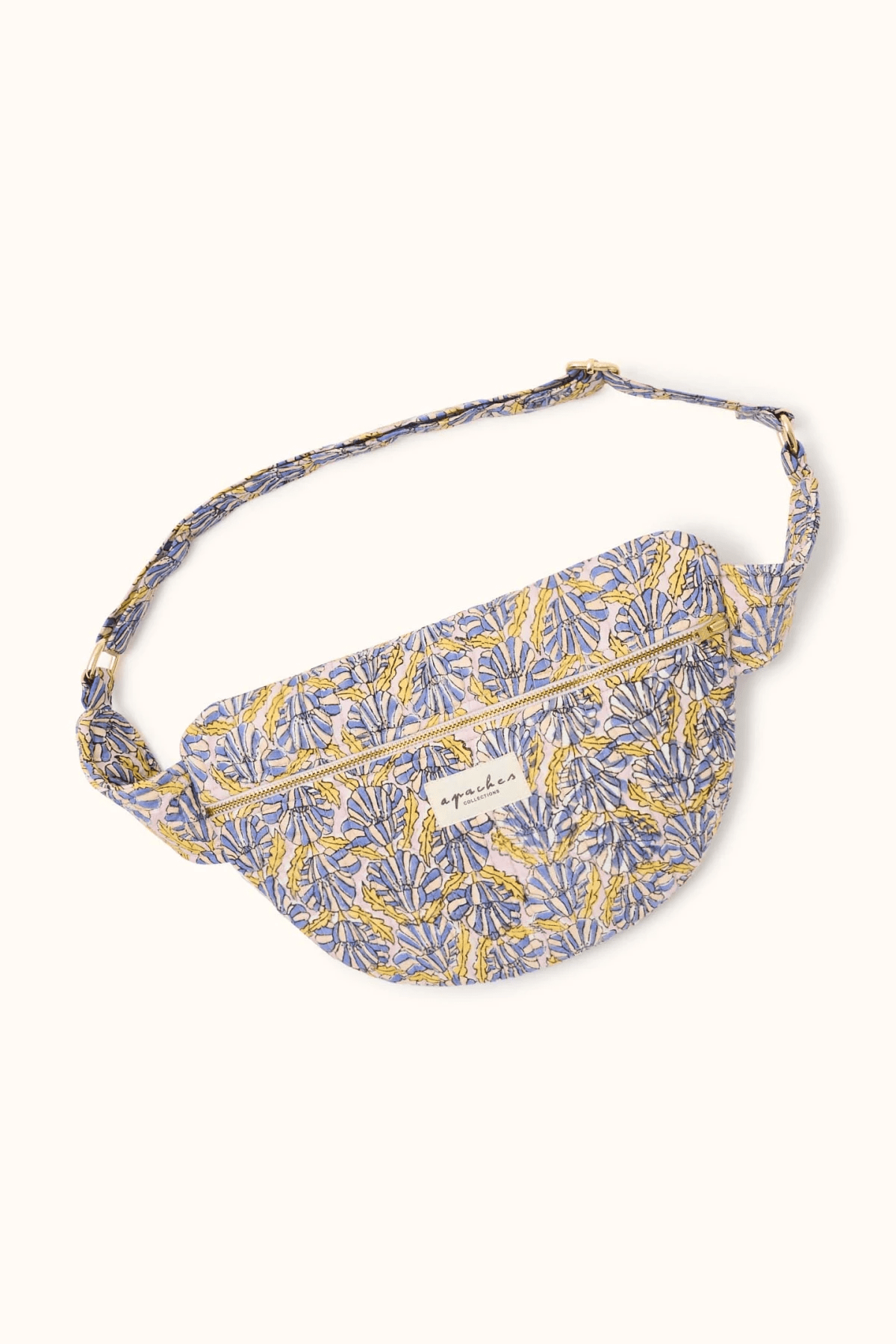 Grand sac banane Keli Molly Lilas - Apaches collections