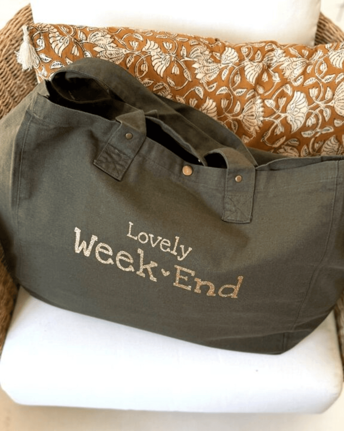 Grand sac cabas &quot;Lovely week - end&quot; - marcel et lily - Lili Margaret