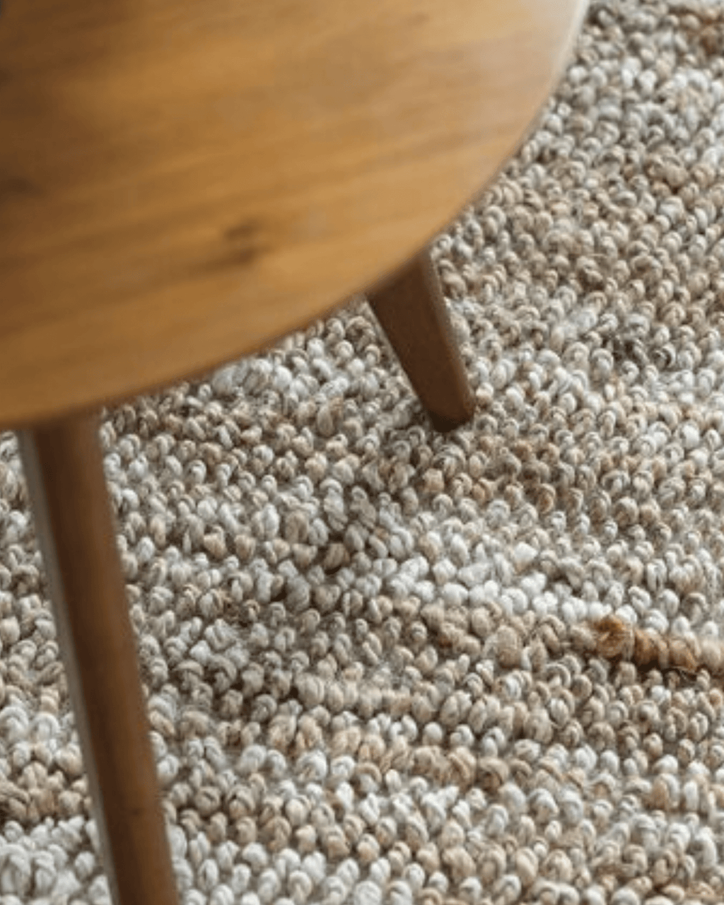 Grand tapis naturel en jute