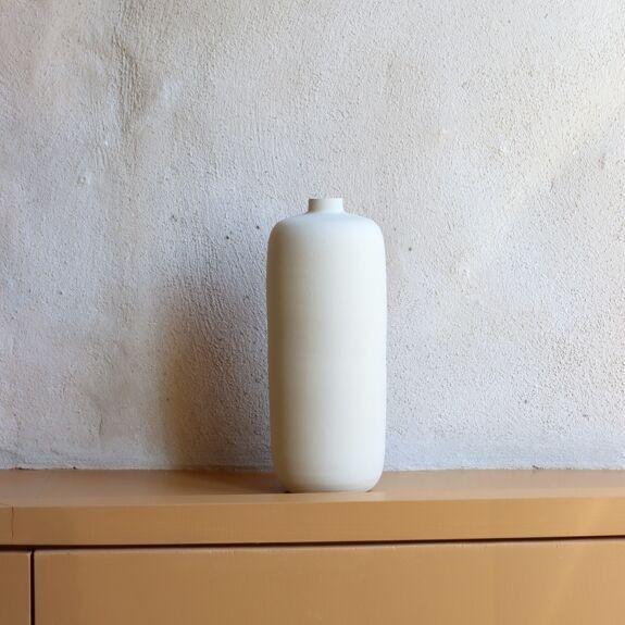Grand vase blanc pure élégance - o cactuu