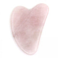Guasha en quartz rose avec housse - zen arôme