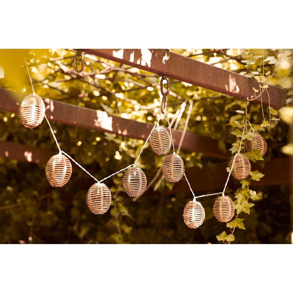 Guirlande lumineuse LED en polyrotin