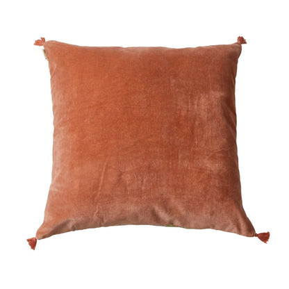 HOUSSE DE COUSSIN FLEURI BOHÈME NAMASTE BOHEMIAN ROSE - Bonheur du Jour