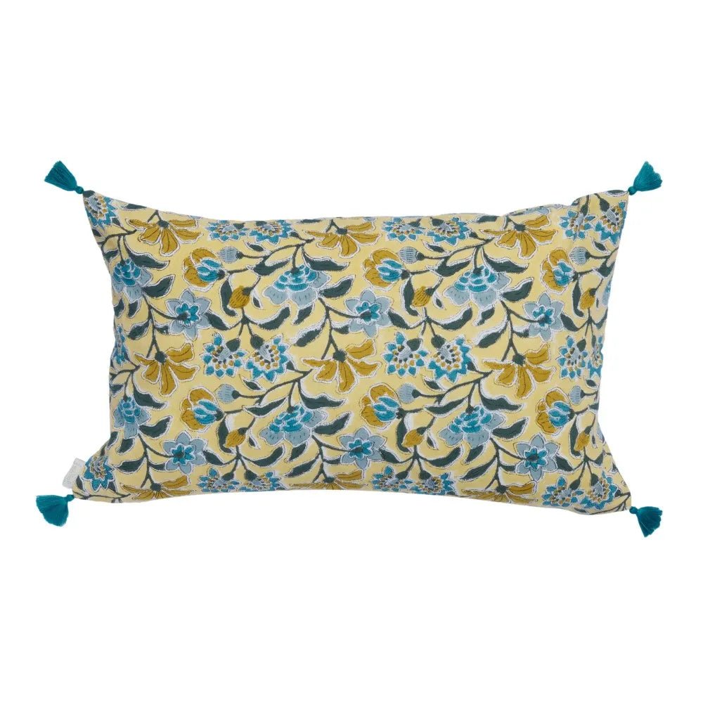 HOUSSE DE COUSSIN FLEURI BOHEMIAN CAMOMILLE - Bonheur du Jour - Lili Margaret