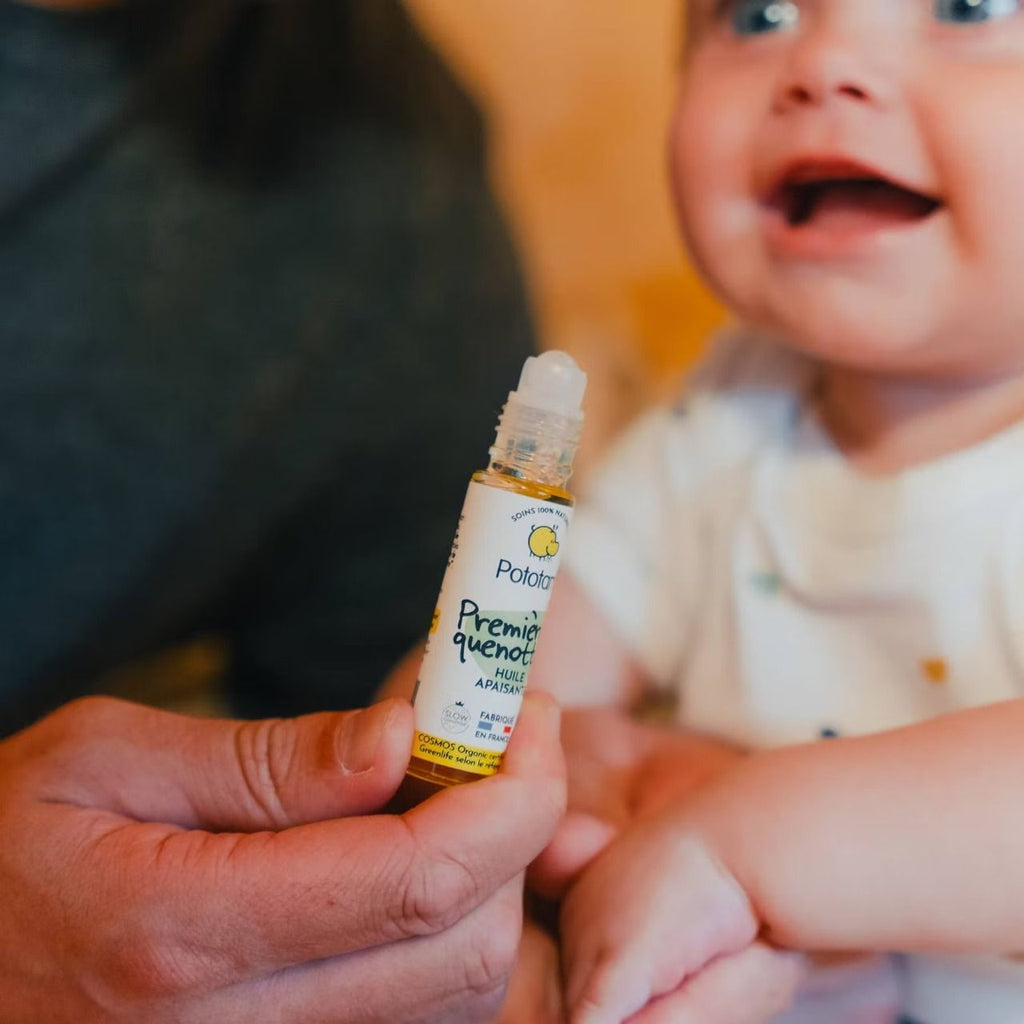 Huile bébé apaisante premières quenottes - pototam