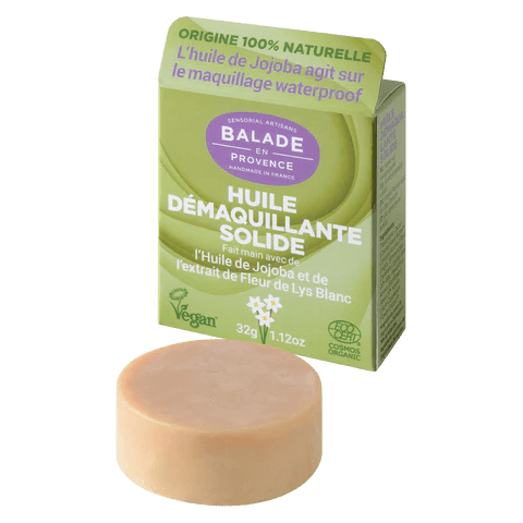 Huile démaquillante solide - balade en provence