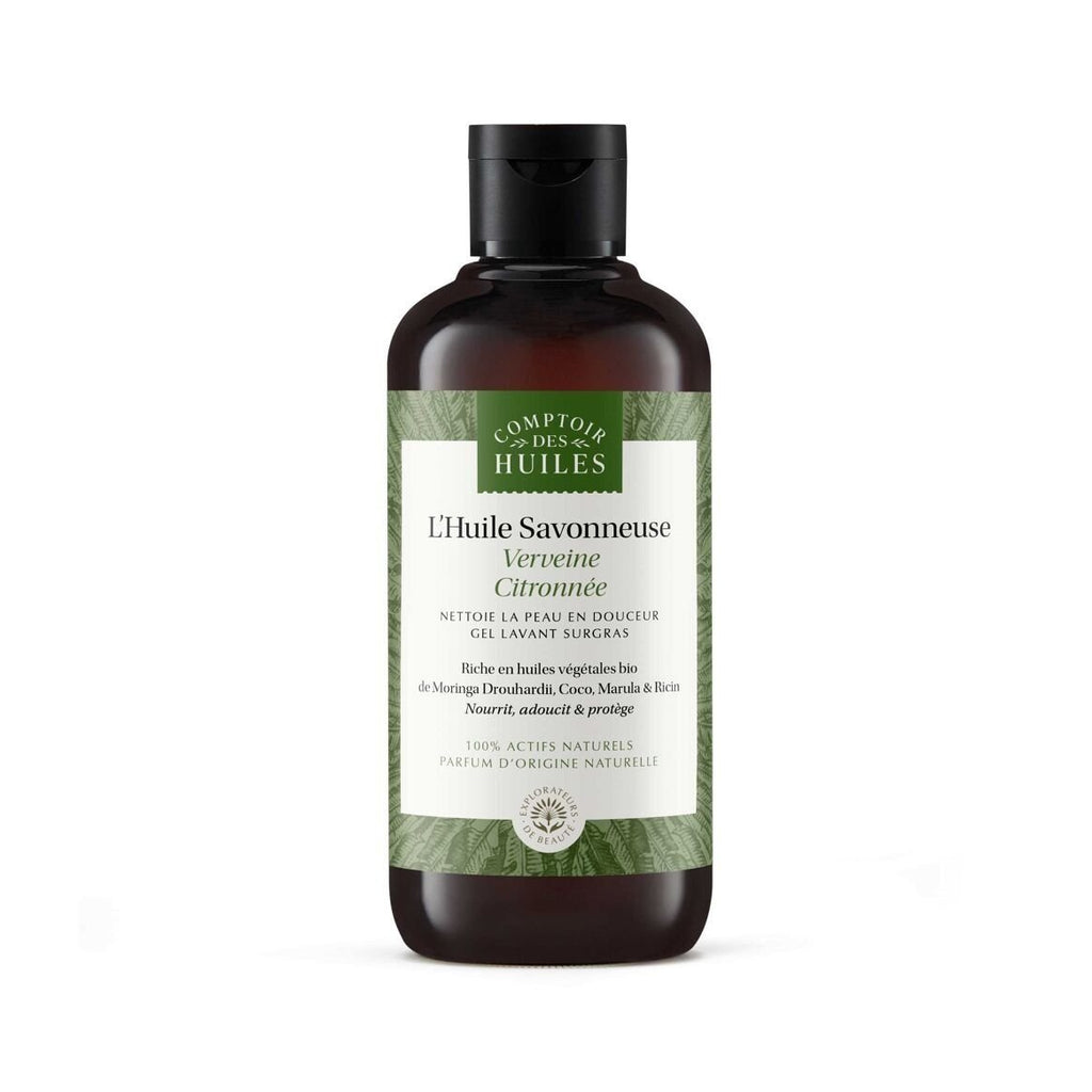 Huile savonneuse bio | verveine citronnée - comptoir des huiles
