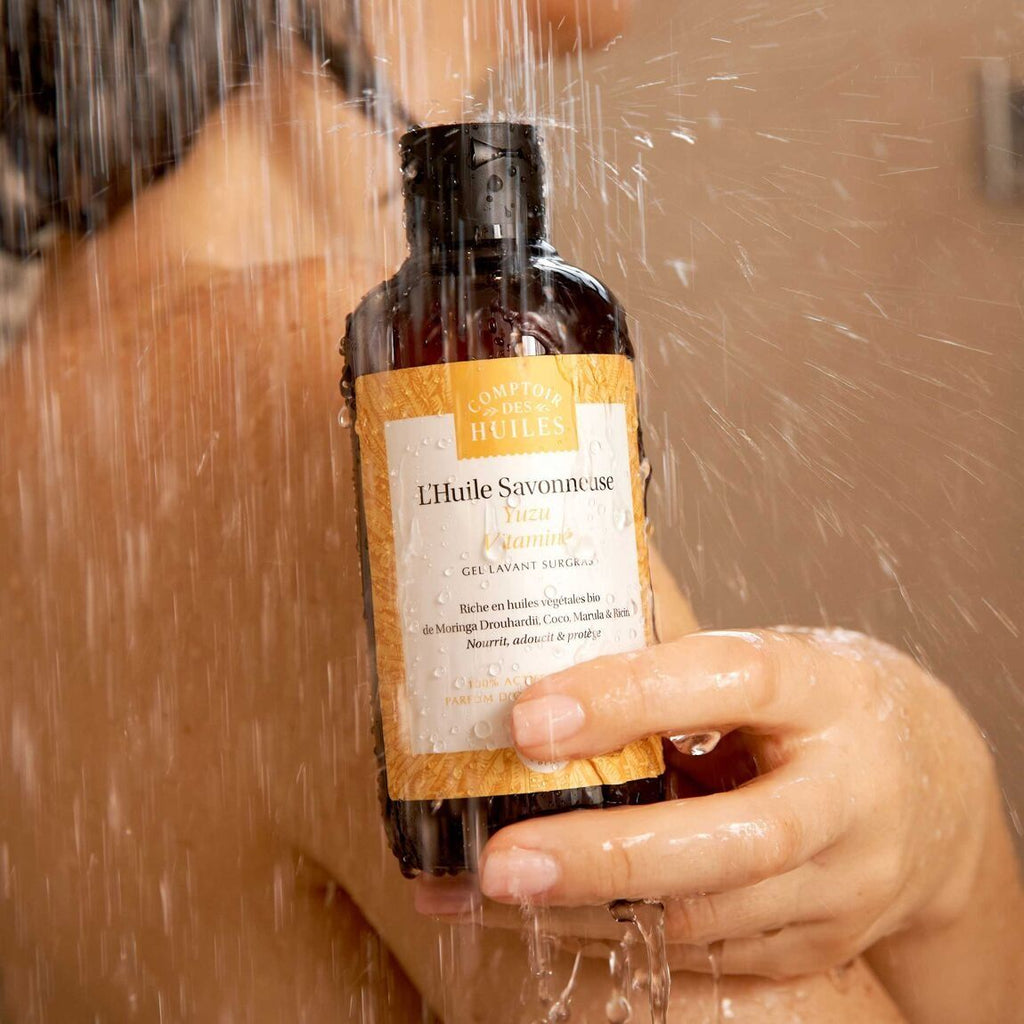 Huile savonneuse bio | yuzu vitaminé - comptoir des huiles
