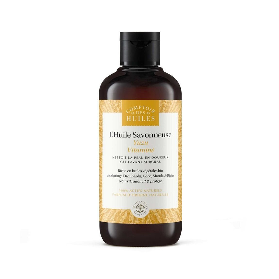 Huile savonneuse bio | yuzu vitaminé en bois