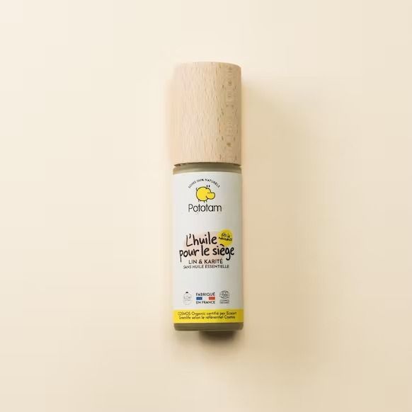 Huile siège bébé lin et karité - pototam