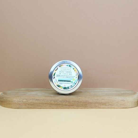Huile vierge de coco bio pour cheveux - aumyana