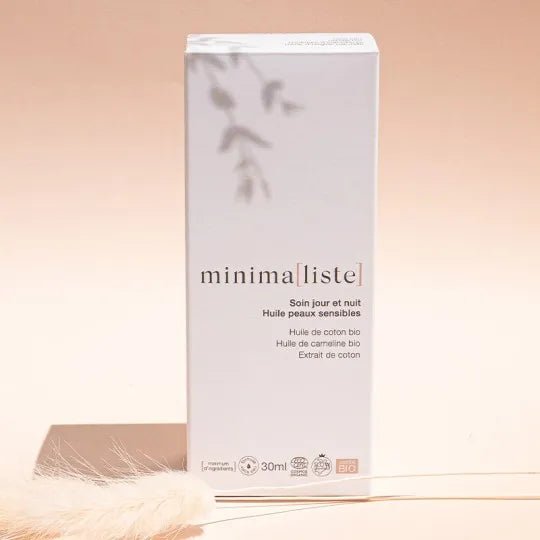 Huile visage peaux matures - minimaliste