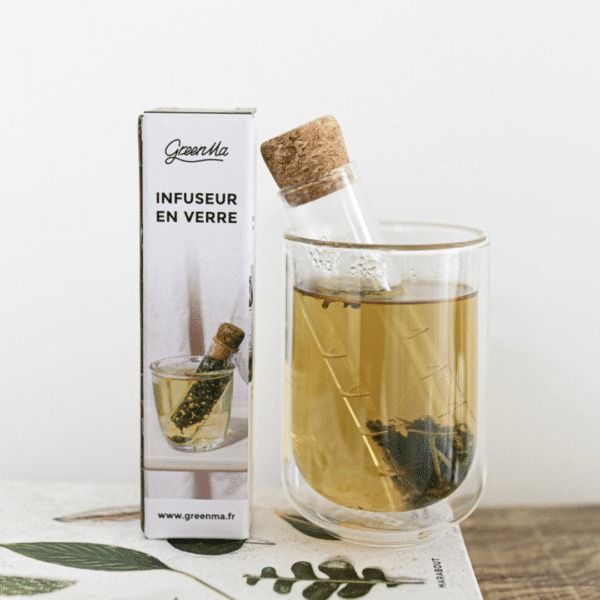 Infuseur en verre - greenma