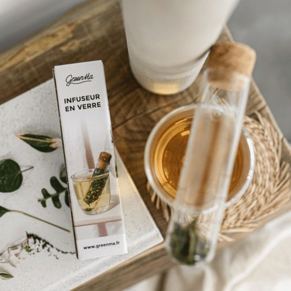 Infuseur en verre - greenma