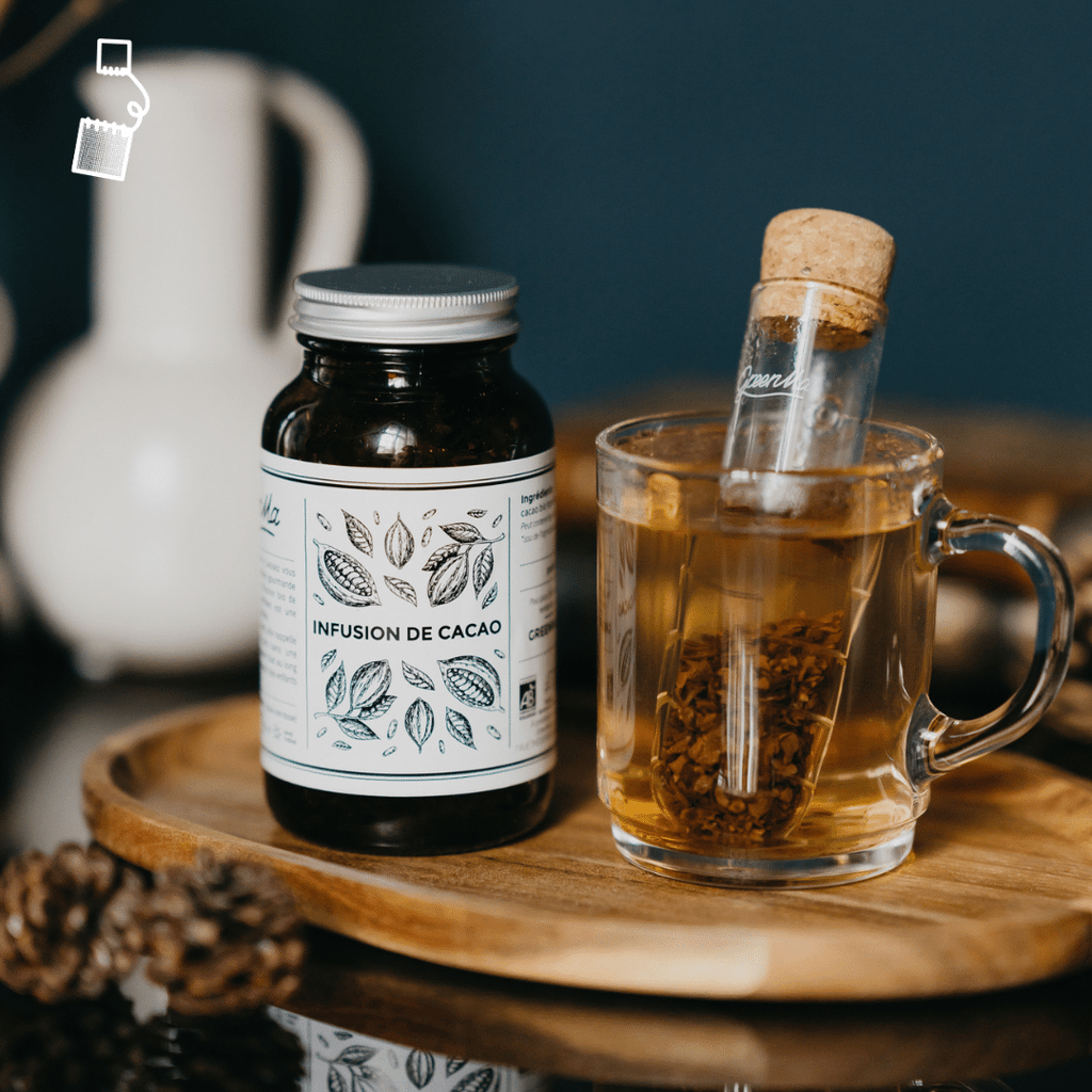 Infusion bio fèves de cacao - greenma