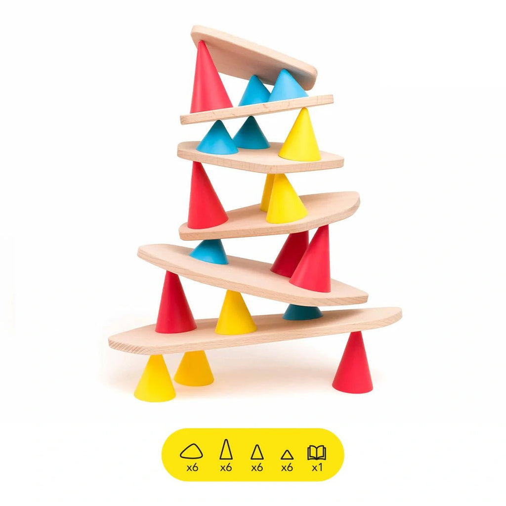 Jeu de construction et de concentration en bois pour enfant - piks oppi