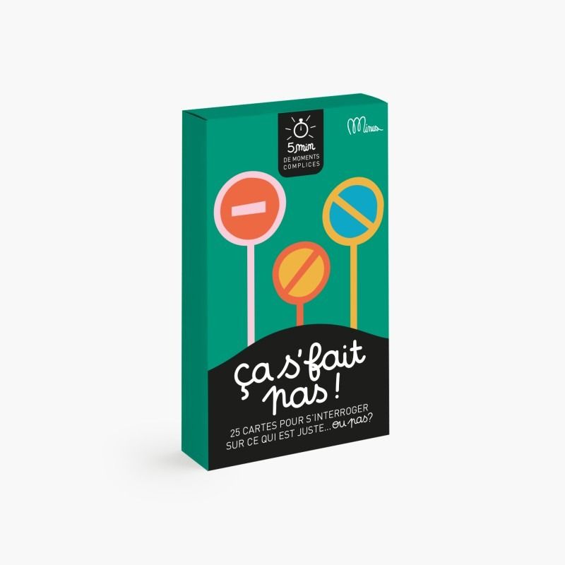 Jeu de discussion en famille "ça s'fait pas"