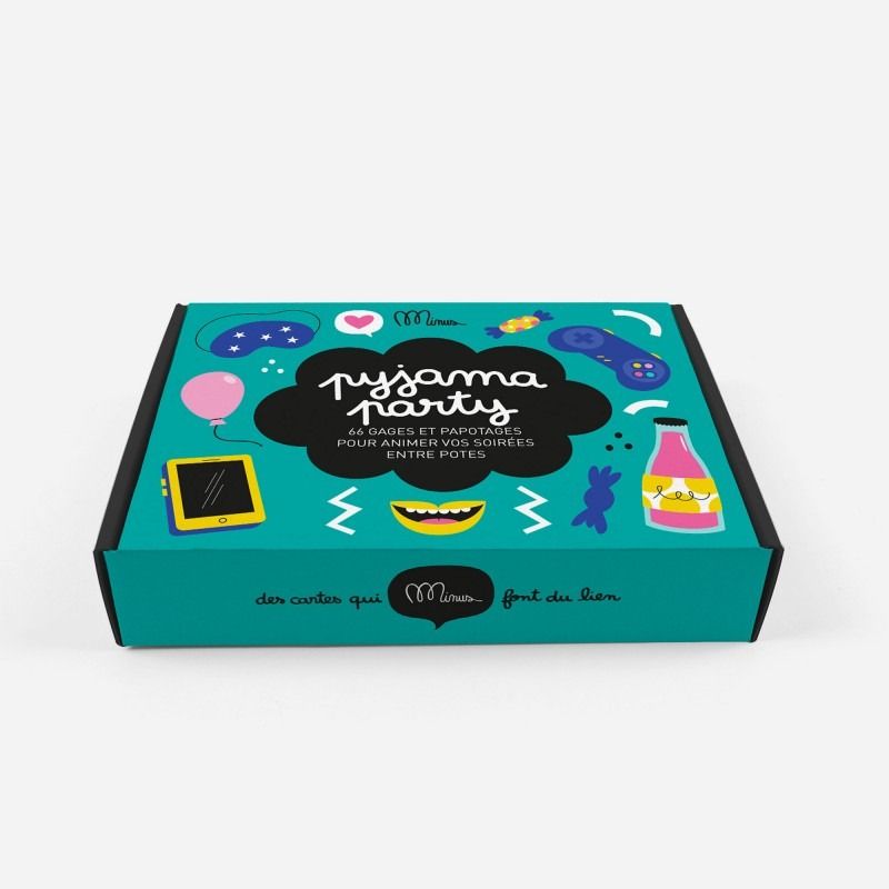Jeu de discussion en famille "pyjama party" - minus editions