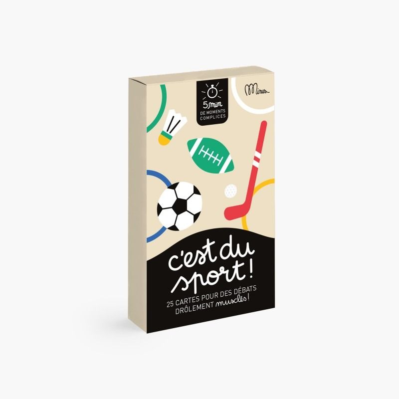 Jeu de discussion entre amis et en famille "c'est du sport !"