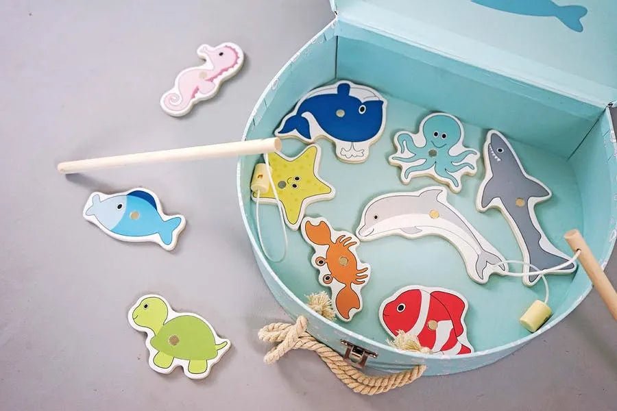 Jeu de pêche en bois - jabadabado