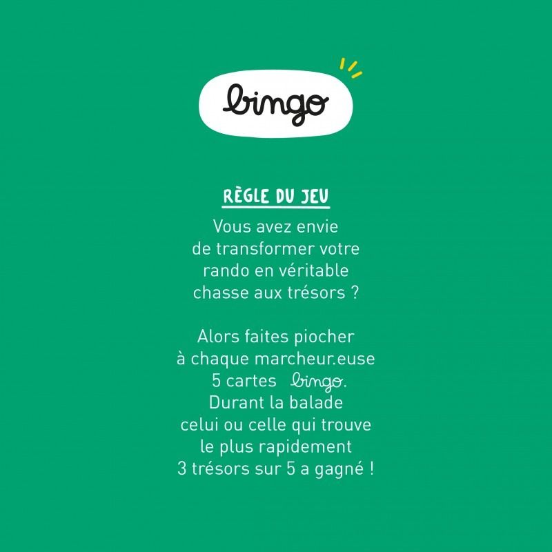 Jeu pour inciter les enfants à marcher "rando dingo" - minus editions