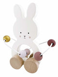 Jouet à tirer en bois lapin - jabadabado