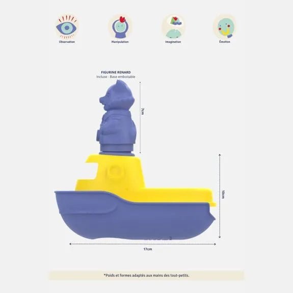 JOUET DE BAIN BATEAU MODULABLE - Le Jouet Simple. - Lili Margaret