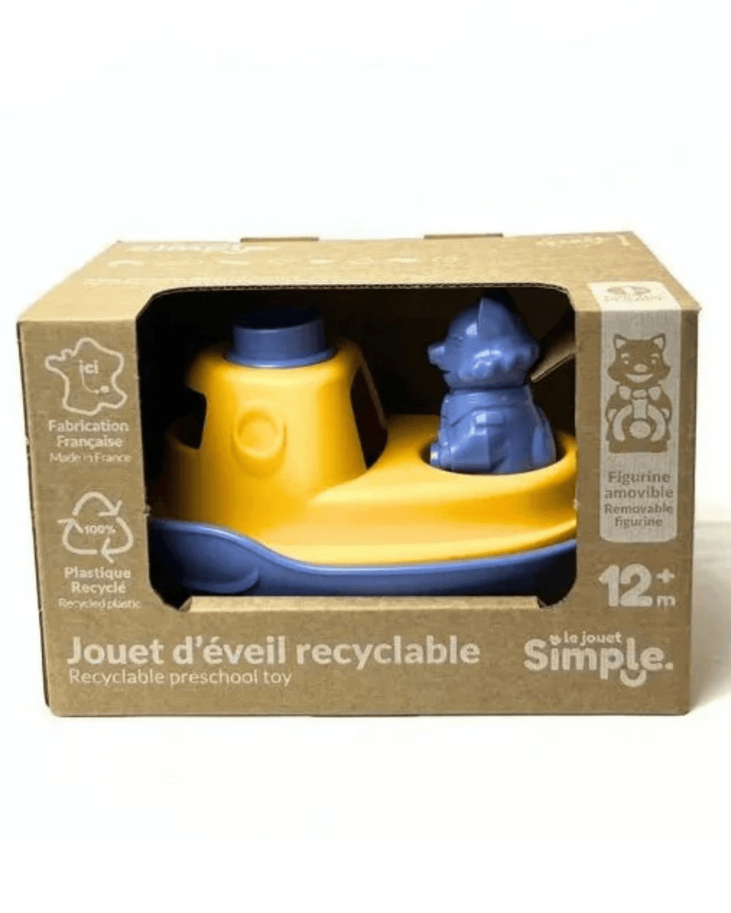 Jouet de bain bateau modulable - le jouet simple.