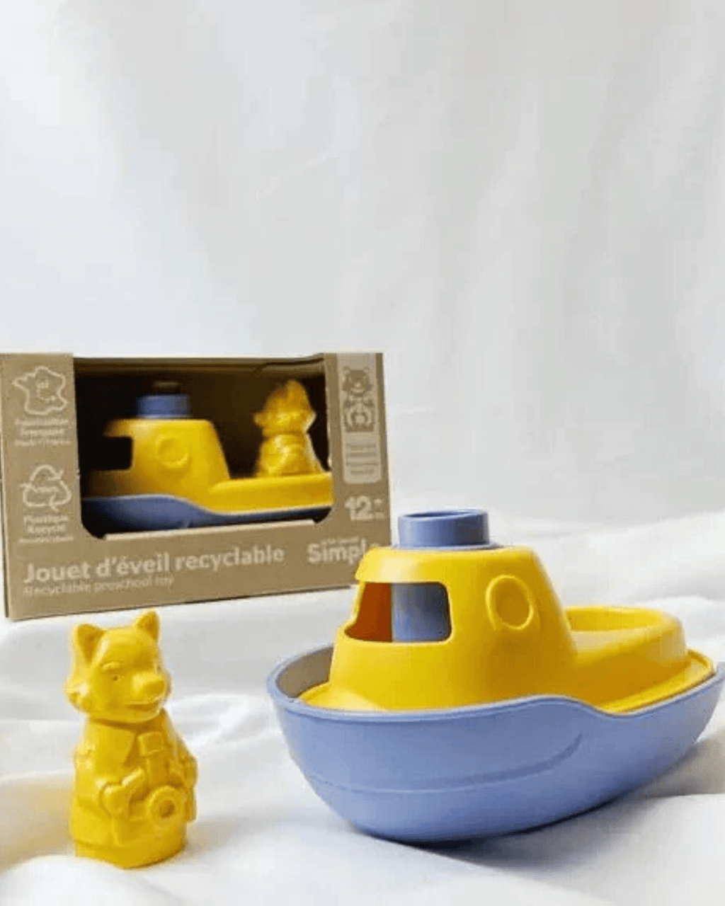 Jouet de bain bateau modulable - le jouet simple.