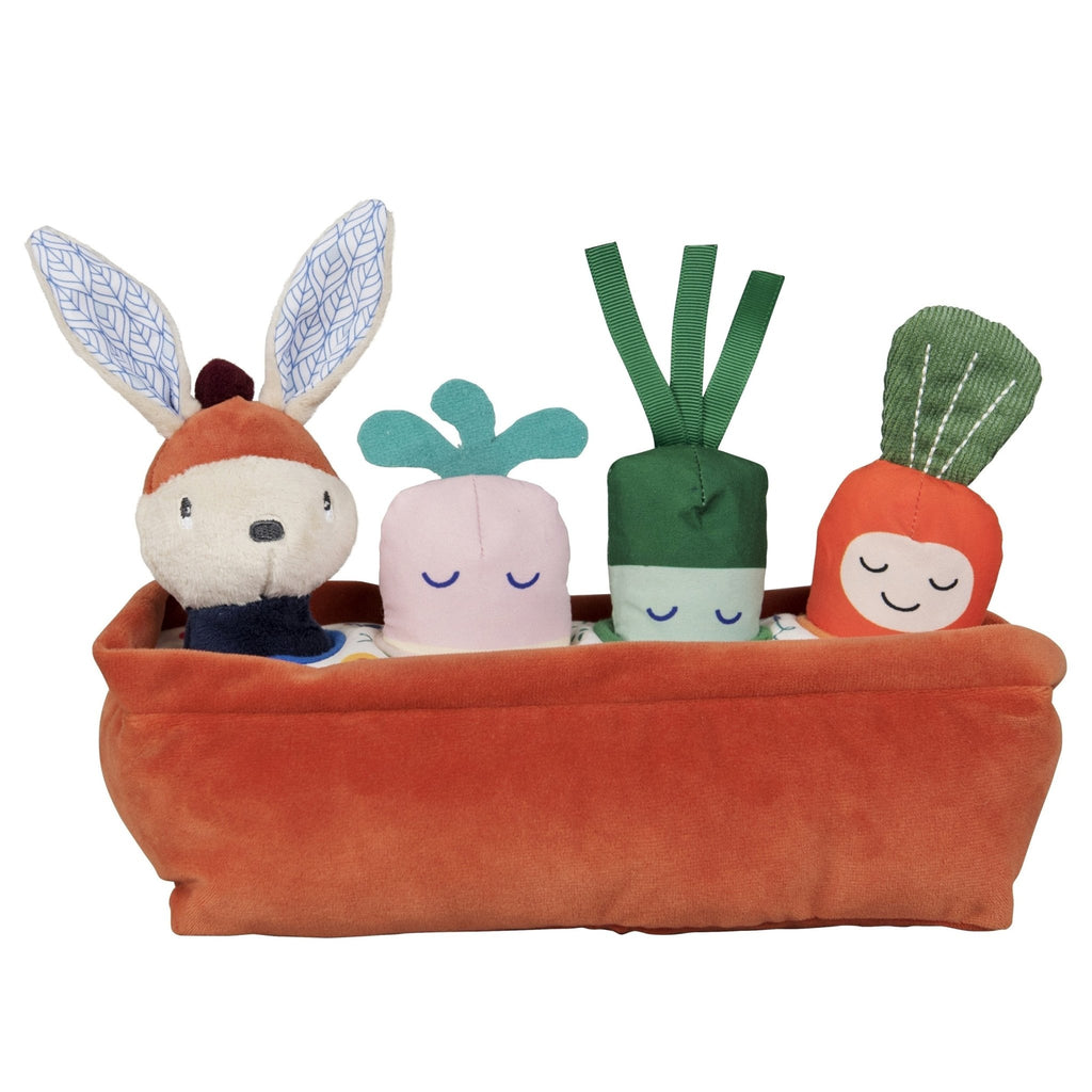 Jouet d'eveil "le potager de gabin le lapin" - ebulobo