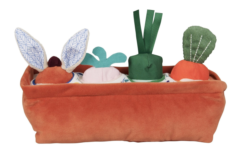 Jouet d'eveil "le potager de gabin le lapin" - ebulobo