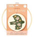 Kit broderie décorative oiseau - Graine créative