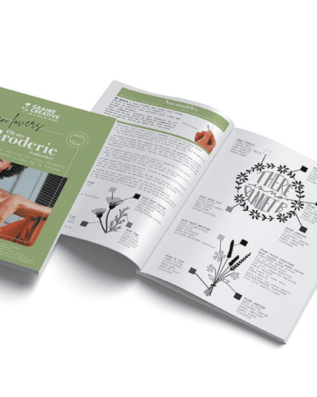 Kit broderie vêtement nature – Graine créative