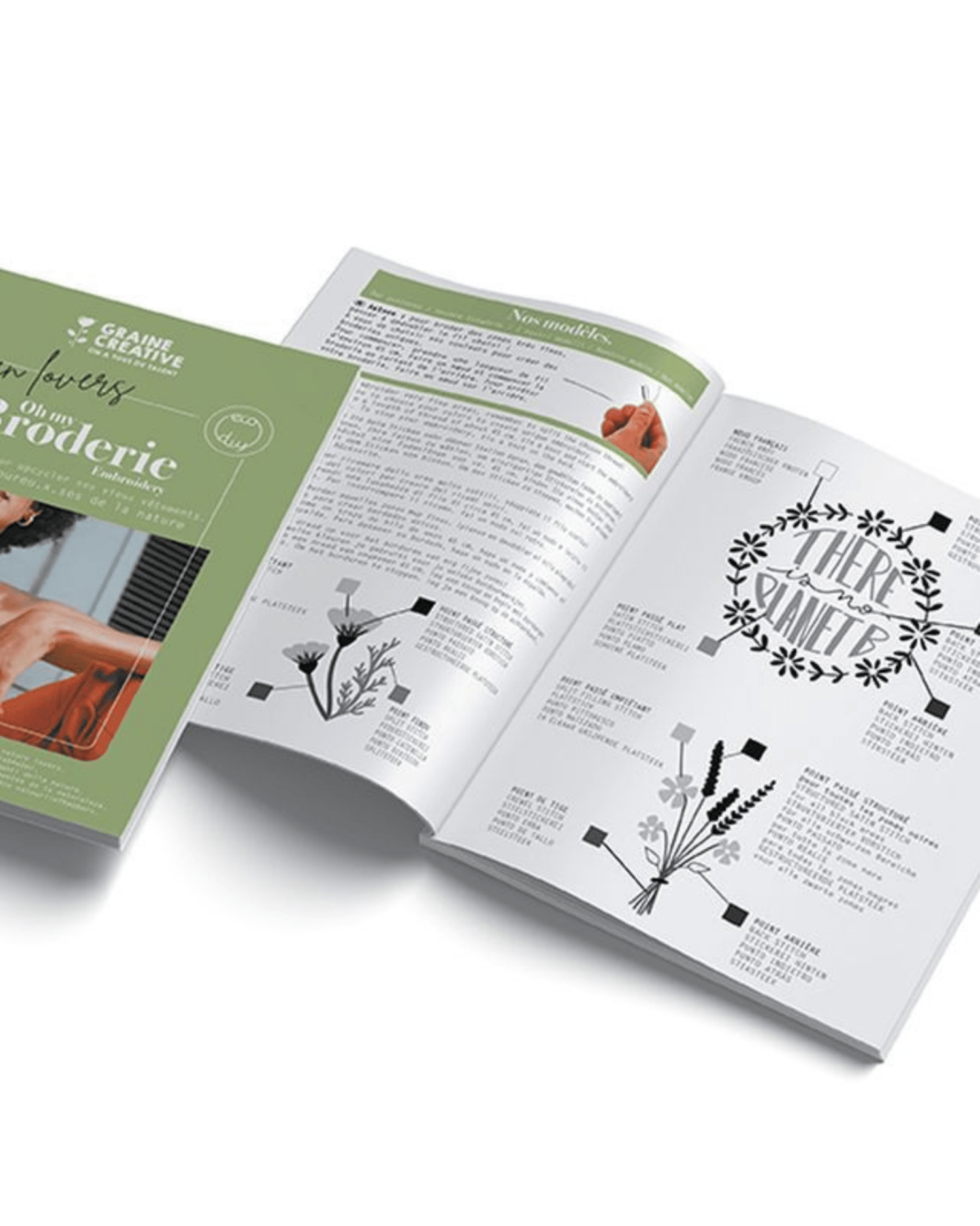 Kit broderie vêtement nature – Graine créative - Lili Margaret