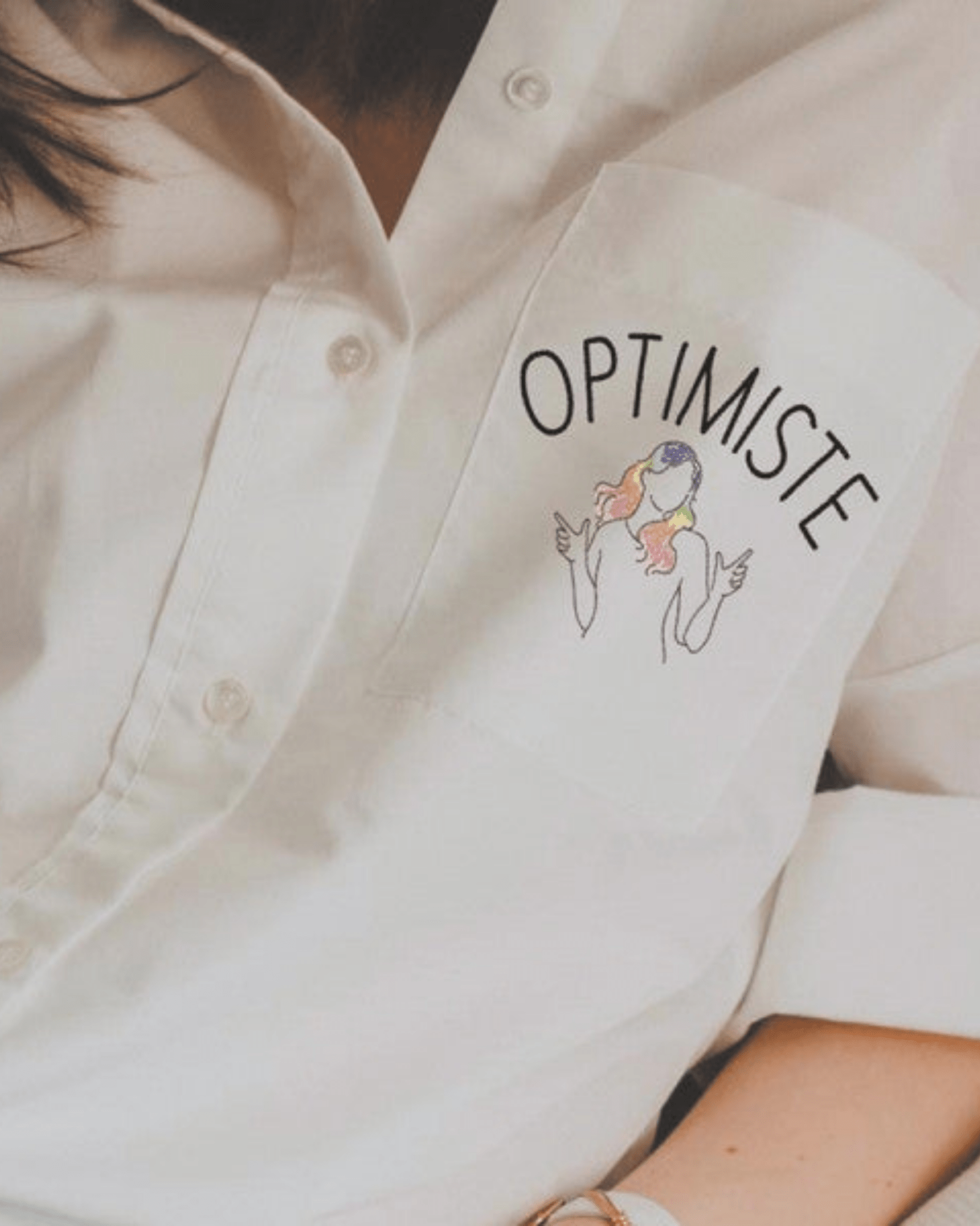 Kit broderie vêtement self love – Graine créative - Lili Margaret