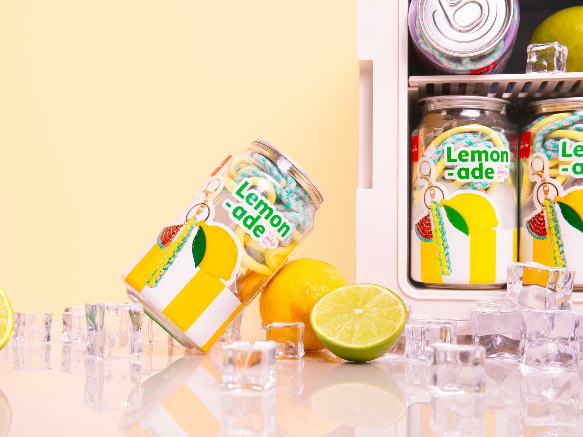 Kit Canette Bag Charm Pshiiit Lemonade