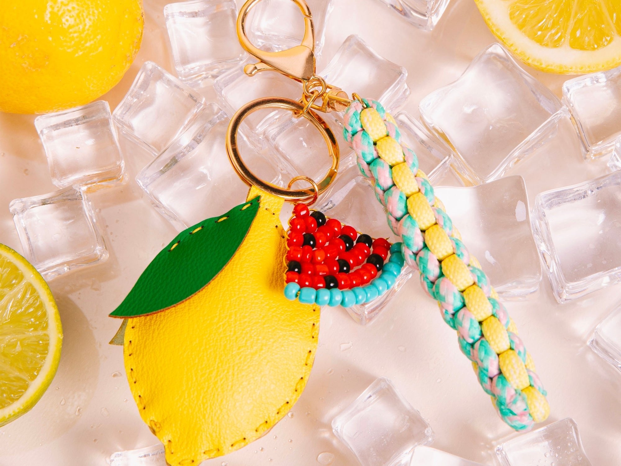 Kit Canette Bag Charm Pshiiit Lemonade