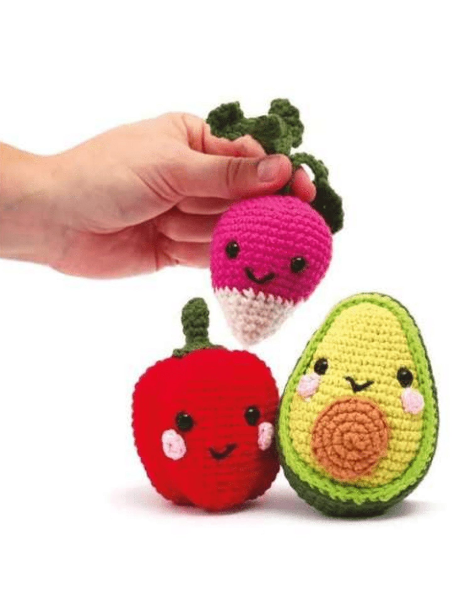 Kit crochet Amigurumi Mes légumes - Graine créative - Lili Margaret