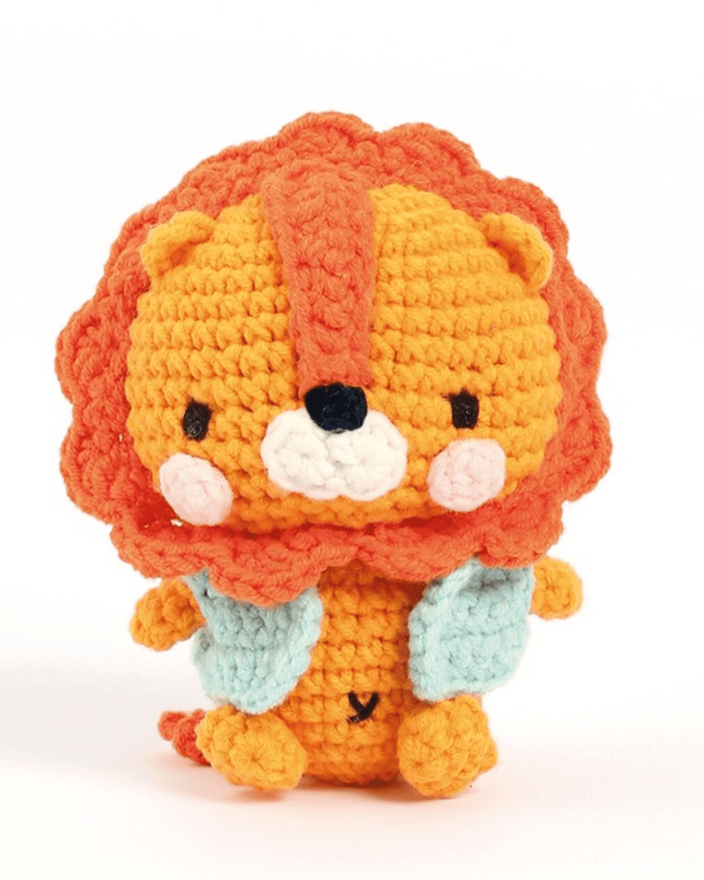 Kit crochet animaux Kazuo le lion - Amigurumi facile