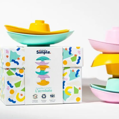 COFFRET JOUETS À EMPILER POUR BÉBÉ L&