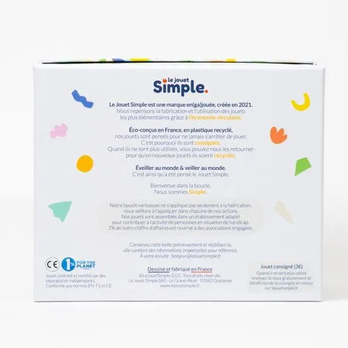 COFFRET JOUETS À EMPILER POUR BÉBÉ L&