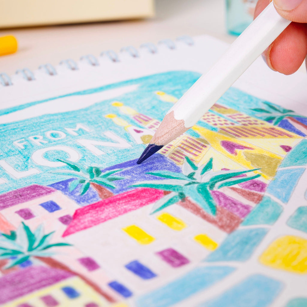 Calendrier à colorier 2027 City Trip – Petit Crayon – La Petite Épicerie – vue 3