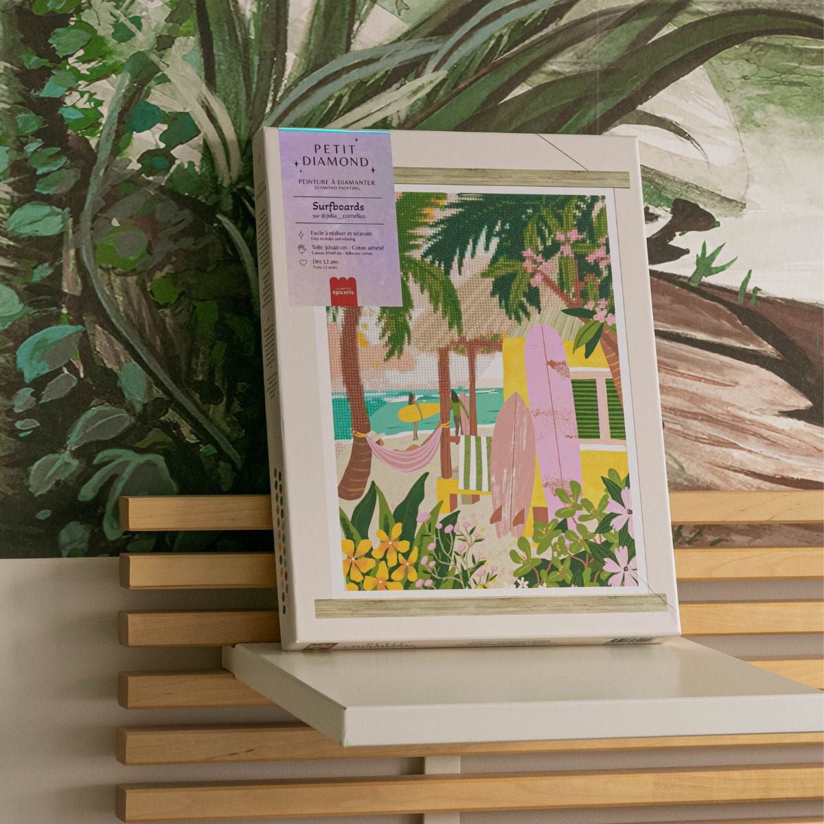 Coffret Petit Diamond Surfboards – Julia Cornelius-La petite épicerie-Diamond painting