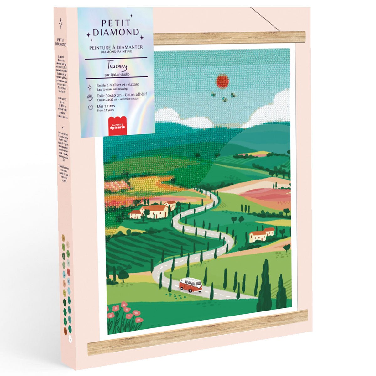 Coffret Petit Diamond Tuscany – Nidhi Kachhadiya-La petite épicerie-Diamond painting
