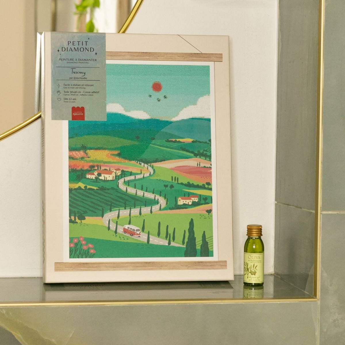 Coffret Petit Diamond Tuscany – Nidhi Kachhadiya-La petite épicerie-Diamond painting